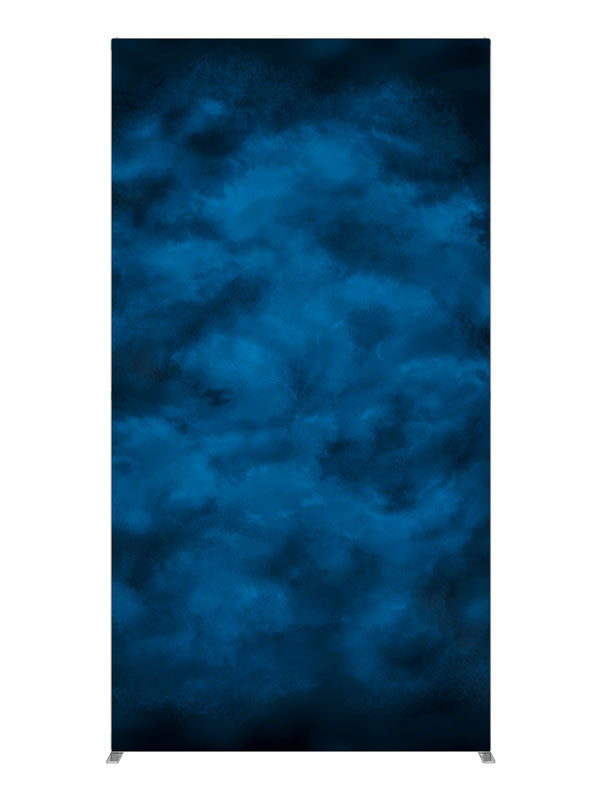 Blue Expanse, photography backdrop panel for Denny StudioEdge silicone edge frame, 4 ft