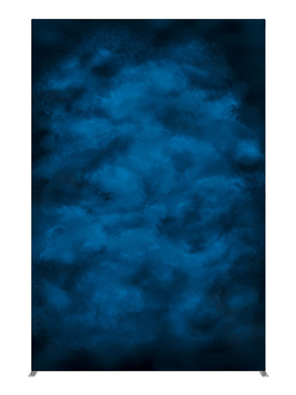 Blue Expanse, photography backdrop panel for Denny StudioEdge silicone edge frame, 5 ft