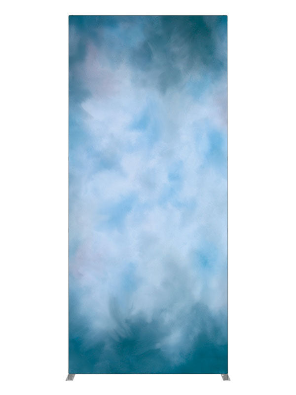 Blue Fog, photography backdrop panel for Denny StudioEdge silicone edge frame, 3 ft