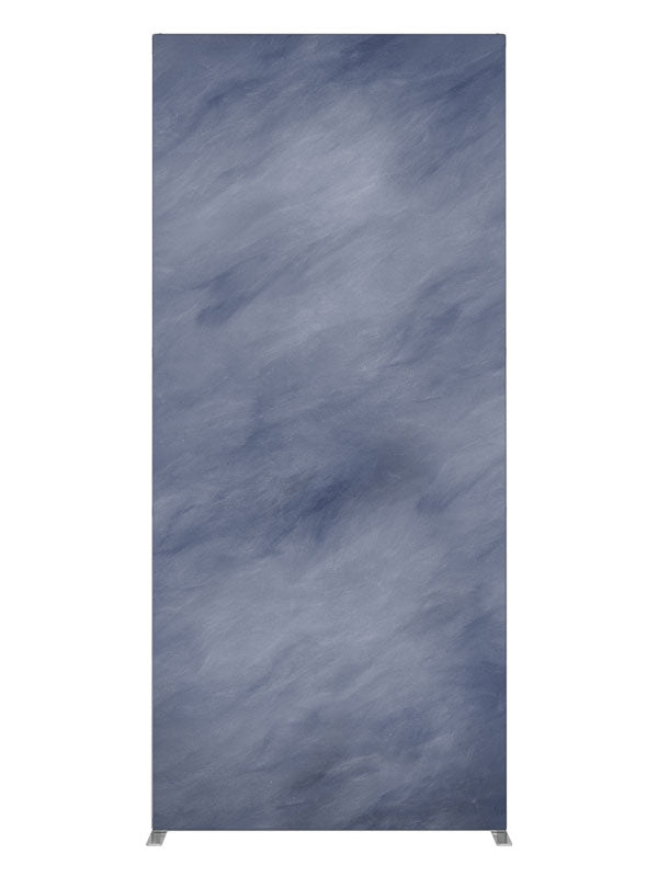 Blue Grey Cloud, photography backdrop panel for Denny StudioEdge silicone edge frame, 3 ft