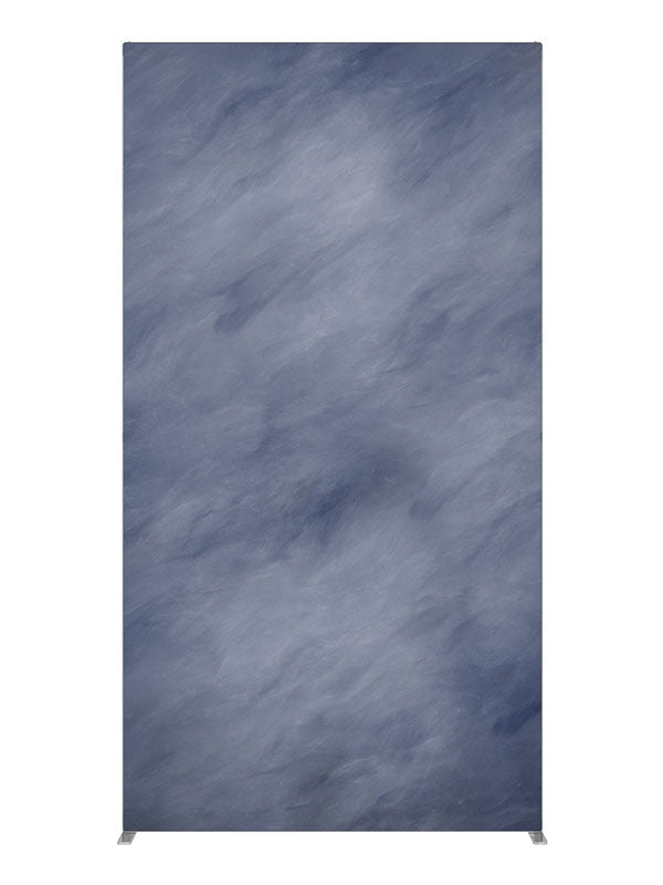 Blue Grey Cloud, photography backdrop panel for Denny StudioEdge silicone edge frame, 4 ft