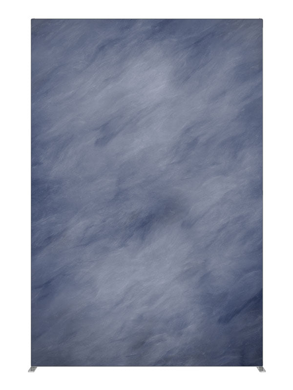 Blue Grey Cloud, photography backdrop panel for Denny StudioEdge silicone edge frame, 5 ft