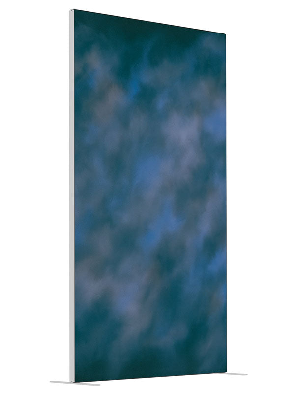 Blue Morocco angled view 4ft - Denny StudioEdge SEOM-9826