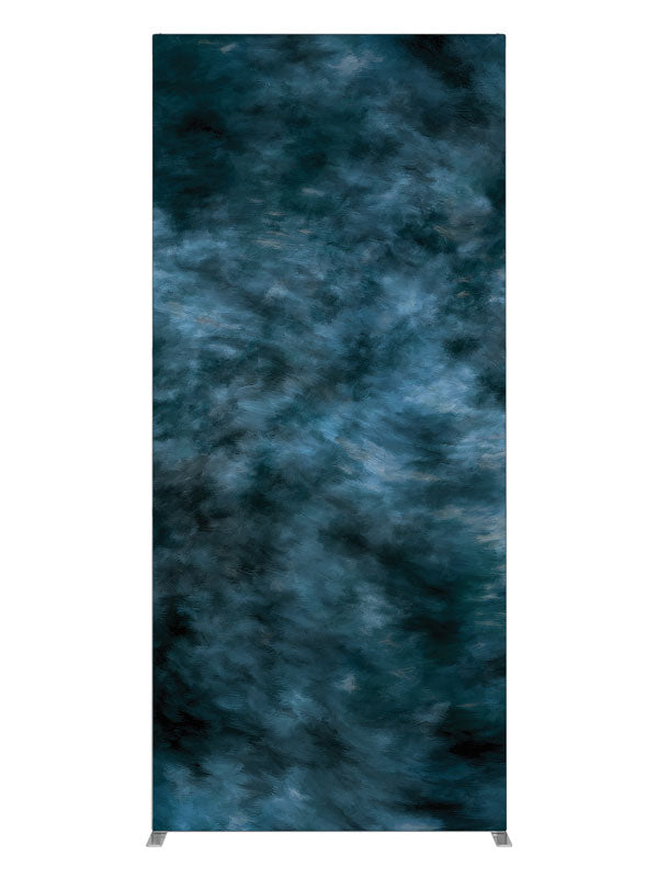 Blue My Cool, photography backdrop panel for Denny StudioEdge silicone edge frame, 3 ft
