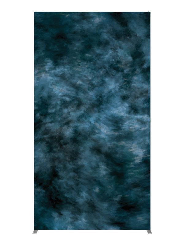 Blue My Cool, photography backdrop panel for Denny StudioEdge silicone edge frame, 4 ft