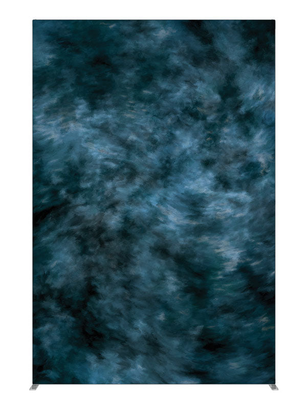 Blue My Cool, photography backdrop panel for Denny StudioEdge silicone edge frame, 5 ft
