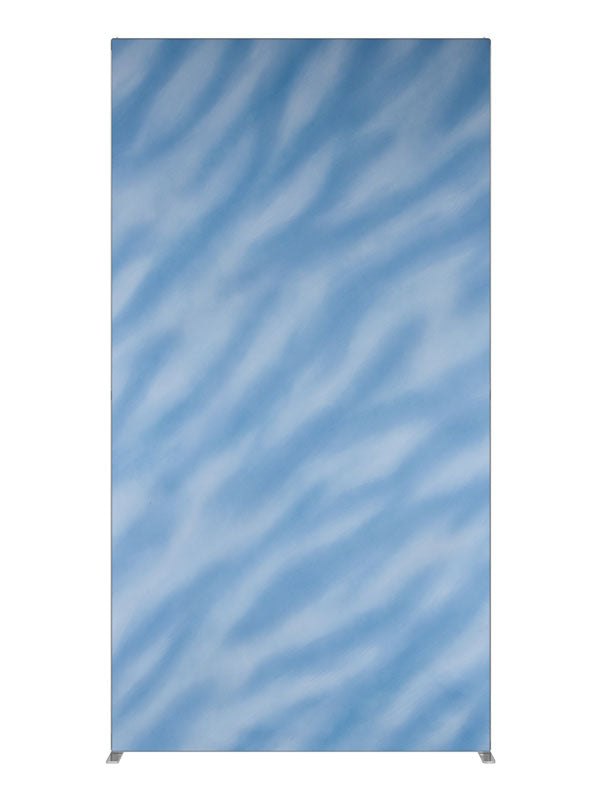 Blue, photography backdrop panel for Denny StudioEdge silicone edge frame, 4 ft