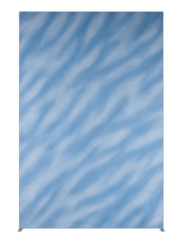Blue, photography backdrop panel for Denny StudioEdge silicone edge frame, 5 ft