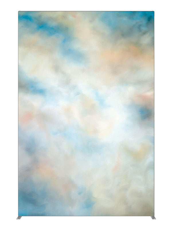 Blue Sky, photography backdrop panel for Denny StudioEdge silicone edge frame, 5 ft