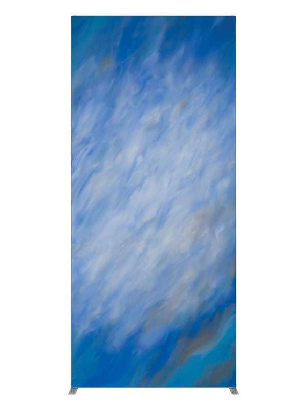 Blue Van Gogh, photography backdrop panel for Denny StudioEdge silicone edge frame, 3 ft