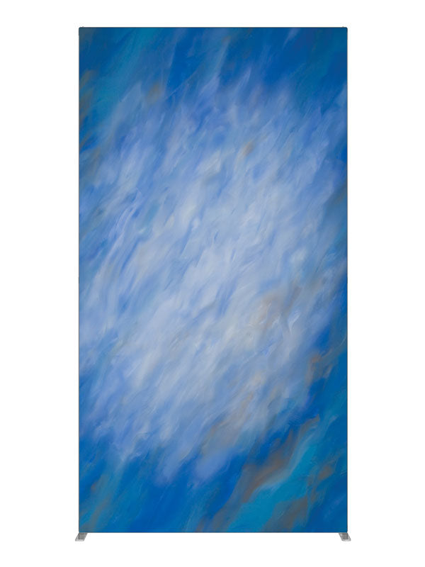 Blue Van Gogh, photography backdrop panel for Denny StudioEdge silicone edge frame, 4 ft