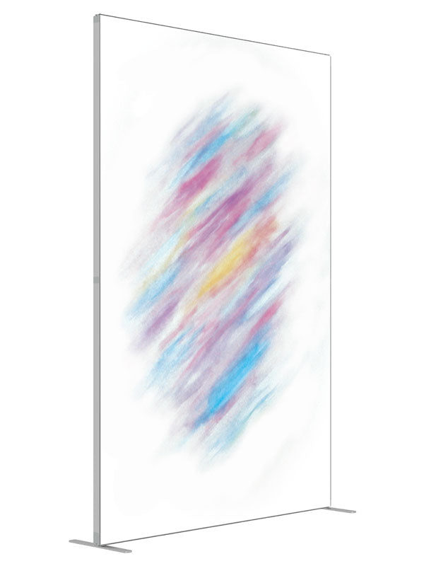 Blur shown at an angled view, photography backdrop panel for Denny StudioEdge silicone edge frame, 5 ft