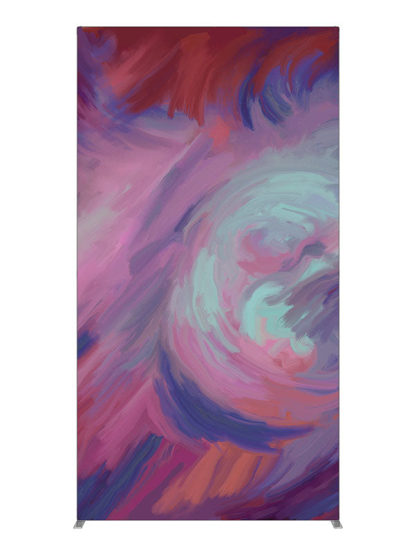 Blush Swirl, photography backdrop panel for Denny StudioEdge silicone edge frame, 4 ft