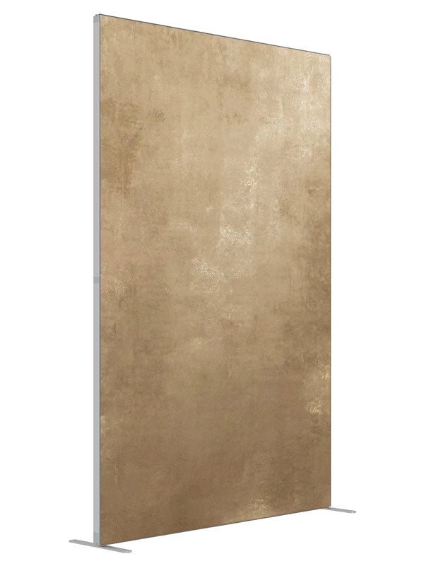 Bramley Light Tan Textured Studio shown at an angled view, photography backdrop panel for Denny StudioEdge silicone edge frame, 5 ft