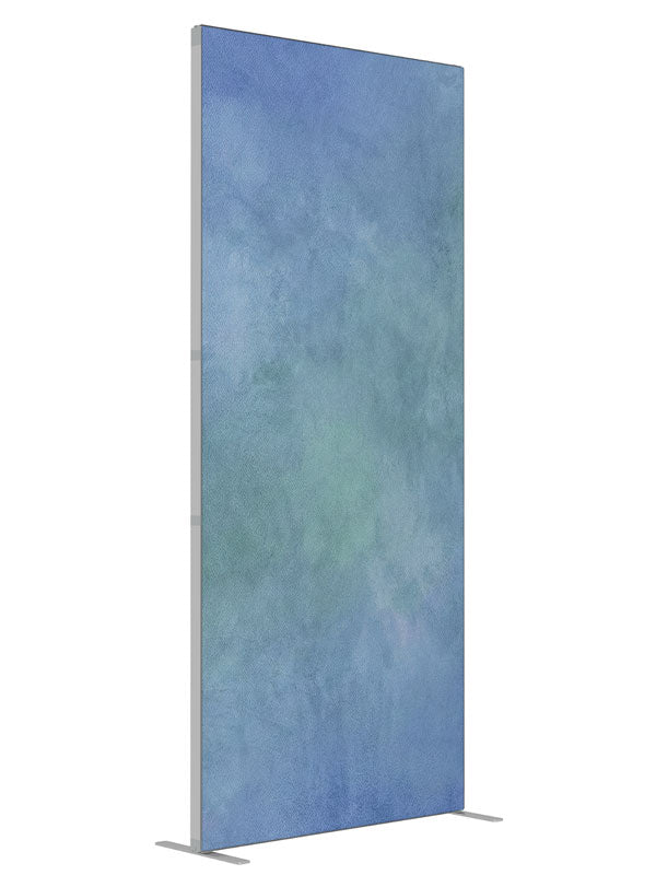 Briswell Soft Pastel Textured Studio shown at an angled view, photography backdrop panel for Denny StudioEdge silicone edge frame, 3 ft