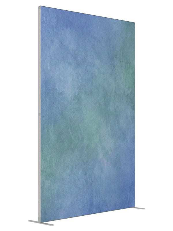 Briswell Soft Pastel Textured Studio shown at an angled view, photography backdrop panel for Denny StudioEdge silicone edge frame, 5 ft