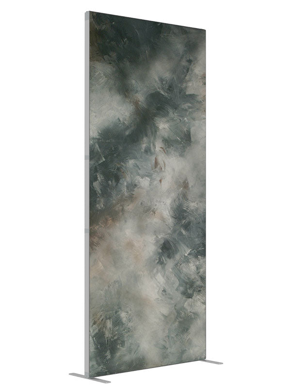 Broken Agate shown at an angled view, photography backdrop panel for Denny StudioEdge silicone edge frame, 3 ft