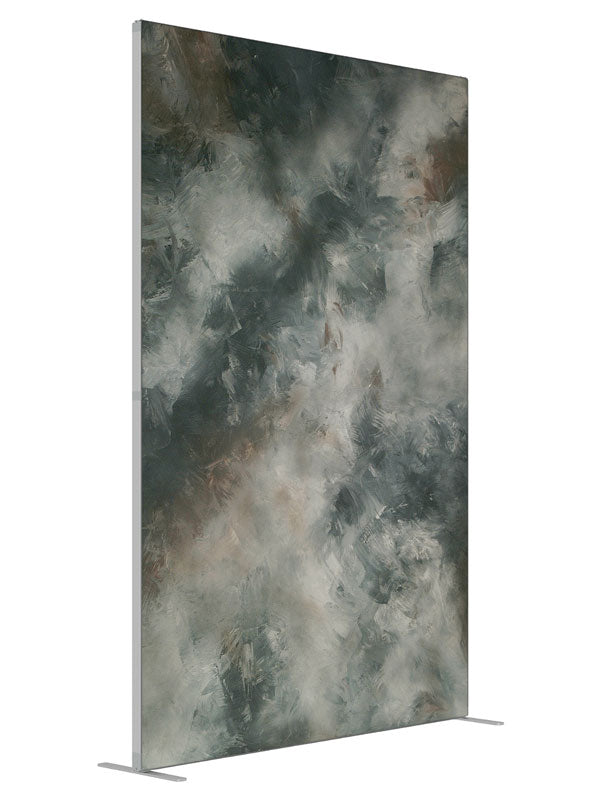 Broken Agate shown at an angled view, photography backdrop panel for Denny StudioEdge silicone edge frame, 5 ft