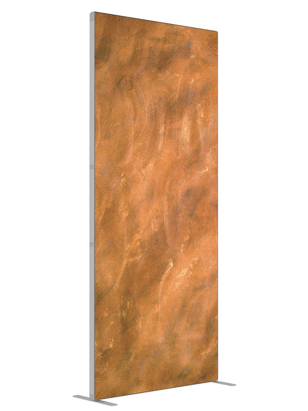 Bronze shown at an angled view, photography backdrop panel for Denny StudioEdge silicone edge frame, 3 ft