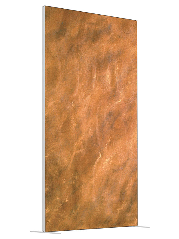 Bronze shown at an angled view, photography backdrop panel for Denny StudioEdge silicone edge frame, 4 ft