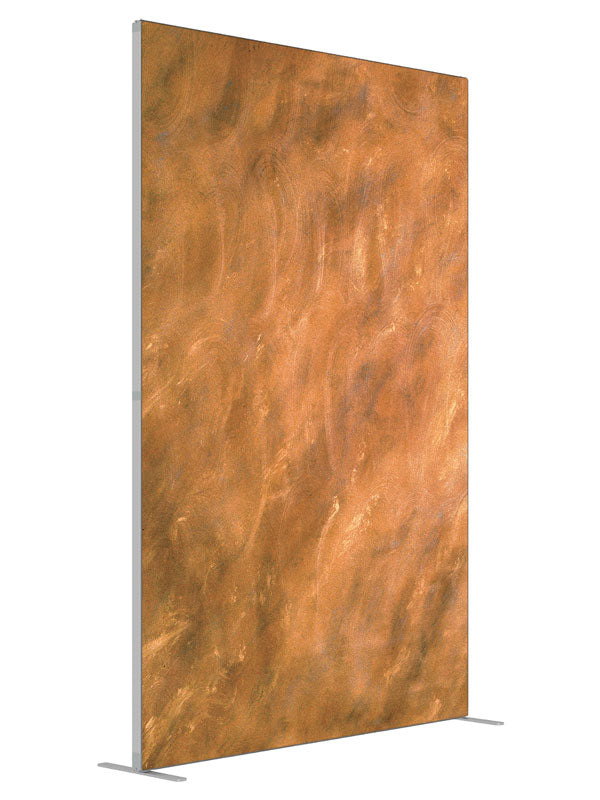 Bronze shown at an angled view, photography backdrop panel for Denny StudioEdge silicone edge frame, 5 ft