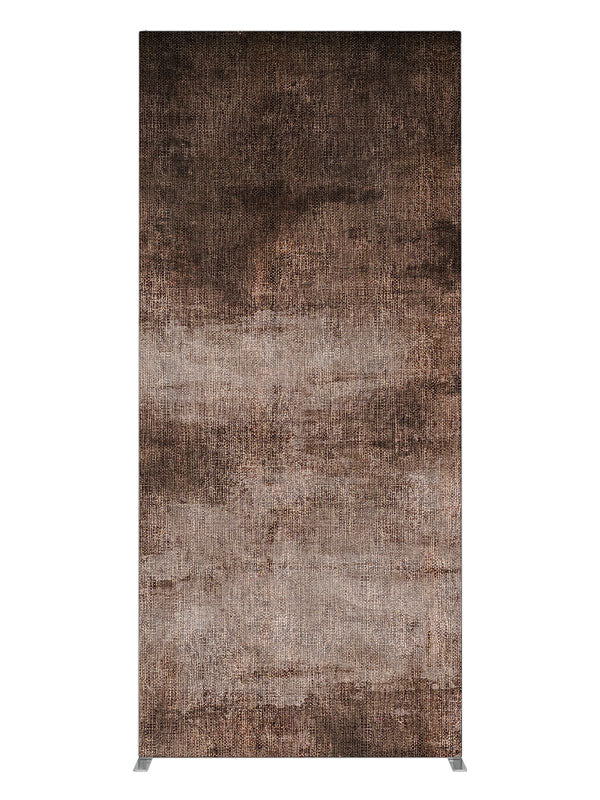 Brown Burlap, photography backdrop panel for Denny StudioEdge silicone edge frame, 3 ft