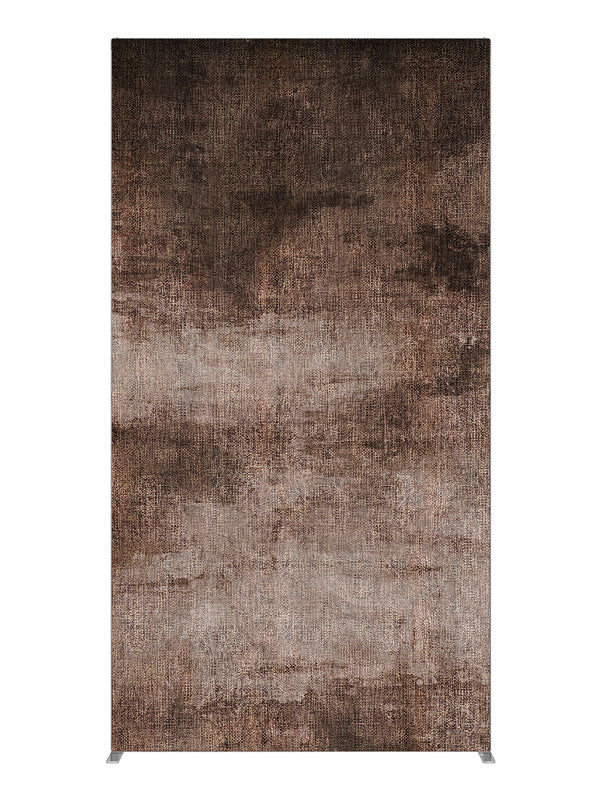 Brown Burlap, photography backdrop panel for Denny StudioEdge silicone edge frame, 4 ft