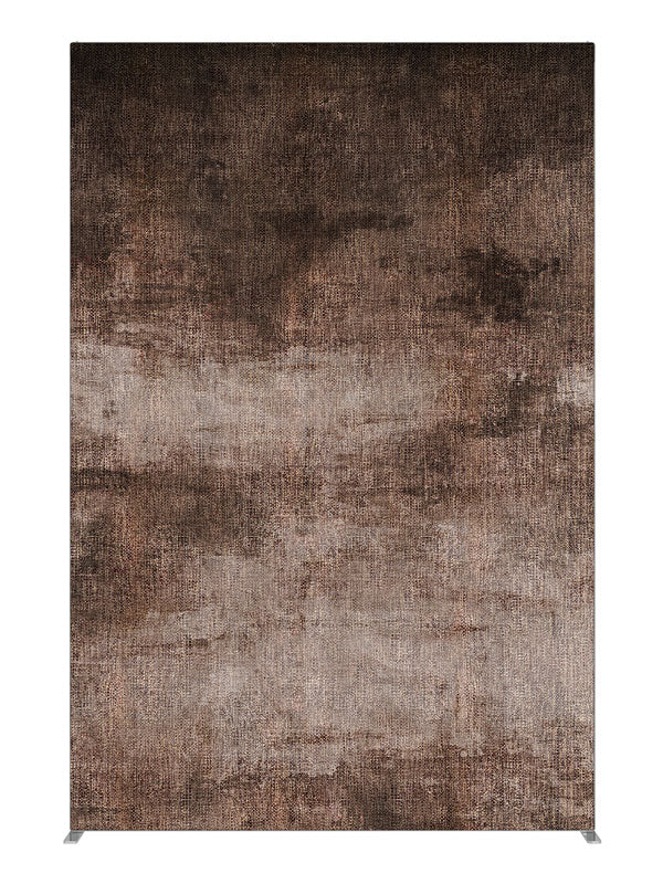 Brown Burlap, photography backdrop panel for Denny StudioEdge silicone edge frame, 5 ft