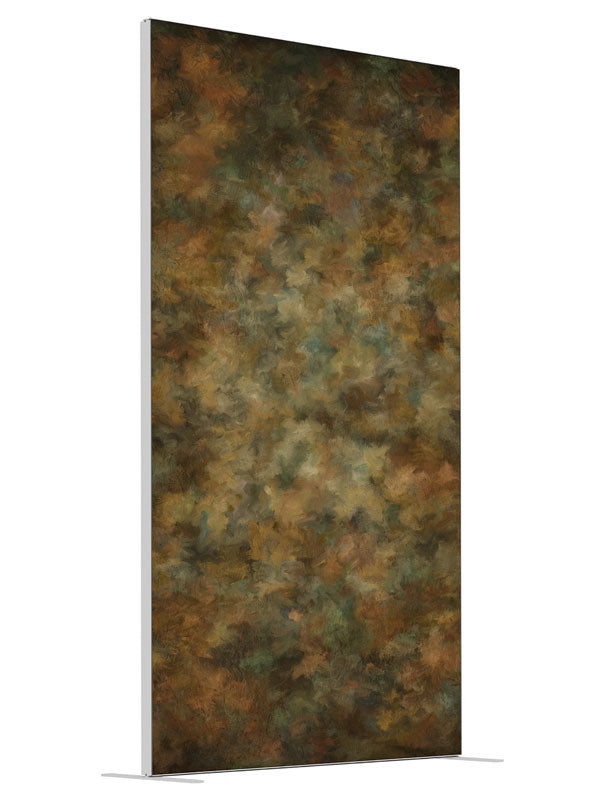 Brown Churchill shown at an angled view, photography backdrop panel for Denny StudioEdge silicone edge frame, 4 ft