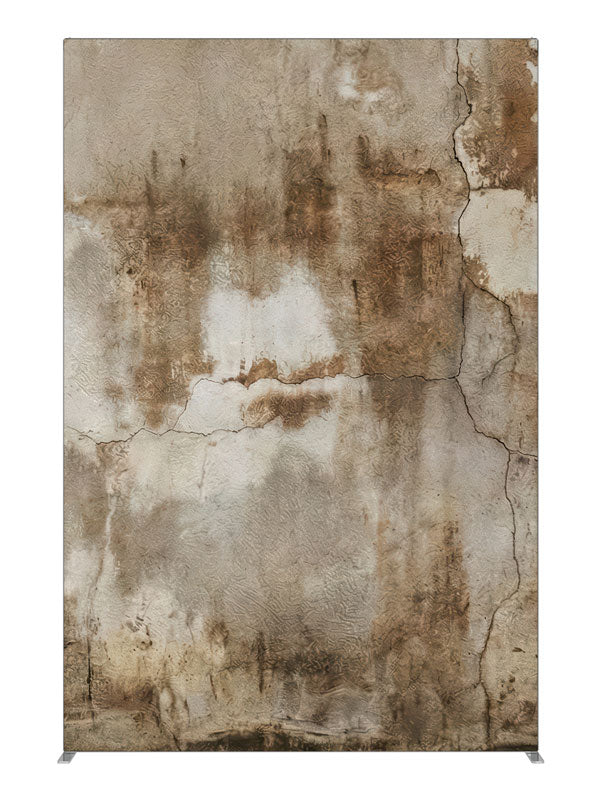 Brown Ivory Textured Plaster Wall, photography backdrop panel for Denny StudioEdge silicone edge frame, 5 ft