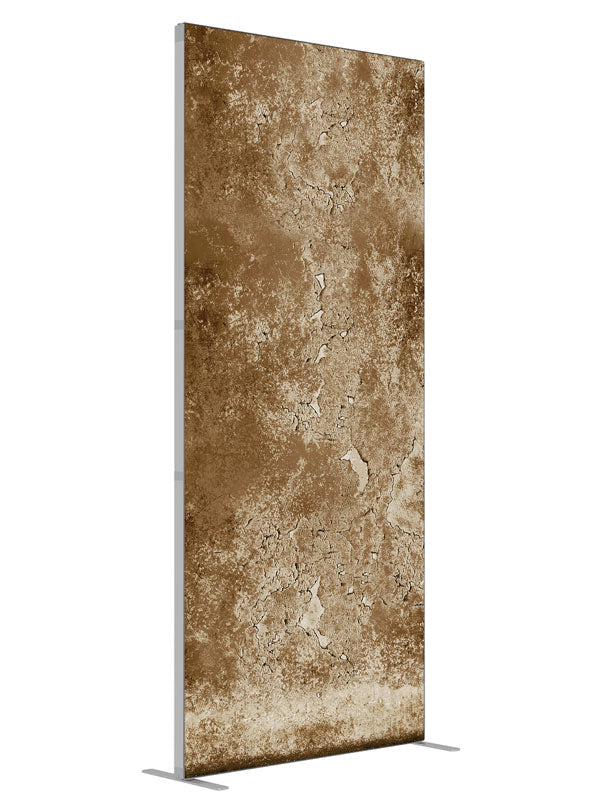 Brown Loft shown at an angled view, photography backdrop panel for Denny StudioEdge silicone edge frame, 3 ft