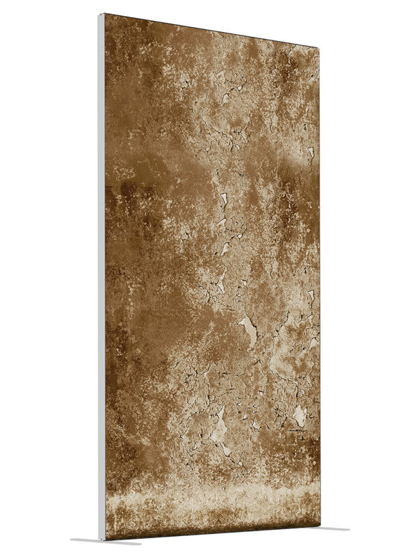 Brown Loft shown at an angled view, photography backdrop panel for Denny StudioEdge silicone edge frame, 4 ft
