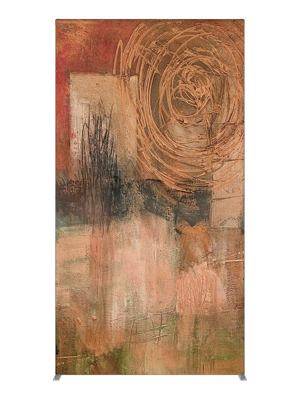 Brown Rust Abstract Abstraction 4ft - Denny StudioEdge SECP-6206