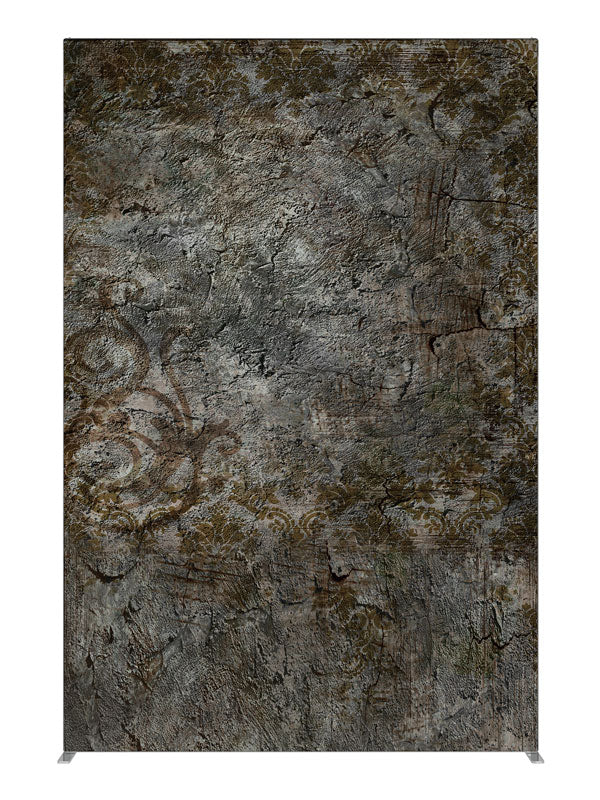 Brown Scrolled Texture, photography backdrop panel for Denny StudioEdge silicone edge frame, 5 ft