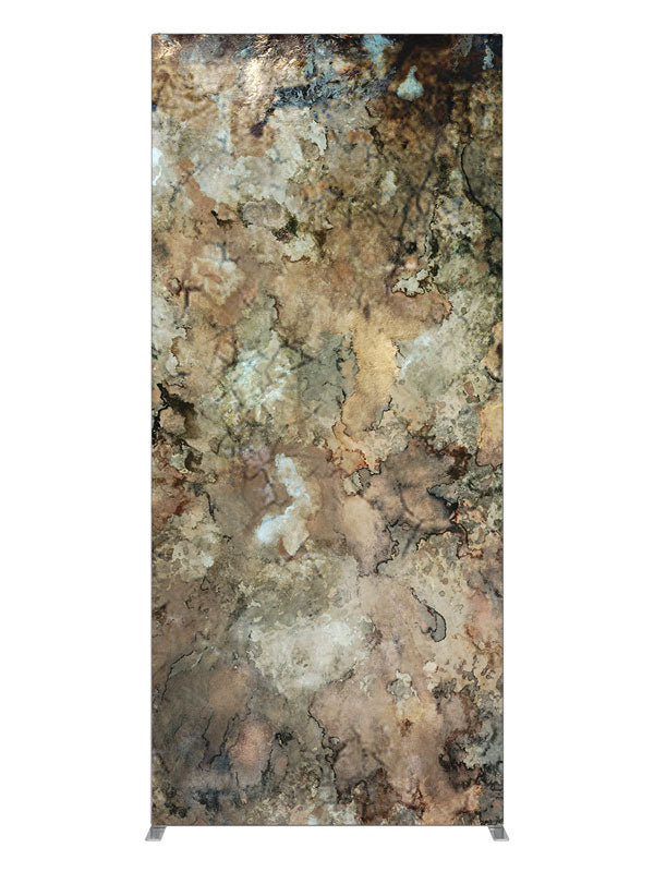 Brown tan stone texture, photography backdrop panel for Denny StudioEdge silicone edge frame, 3 ft