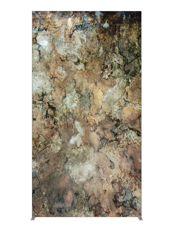 Brown tan stone texture, photography backdrop panel for Denny StudioEdge silicone edge frame, 4 ft