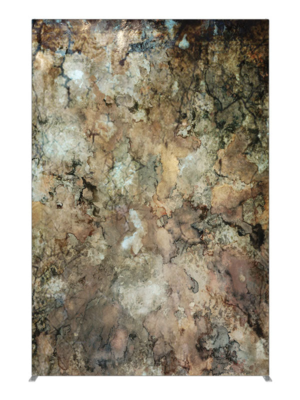 Brown tan stone texture, photography backdrop panel for Denny StudioEdge silicone edge frame, 5 ft