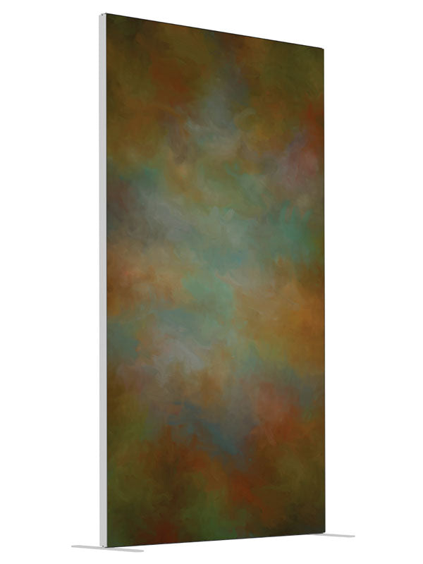 Brume shown at an angled view, photography backdrop panel for Denny StudioEdge silicone edge frame, 4 ft