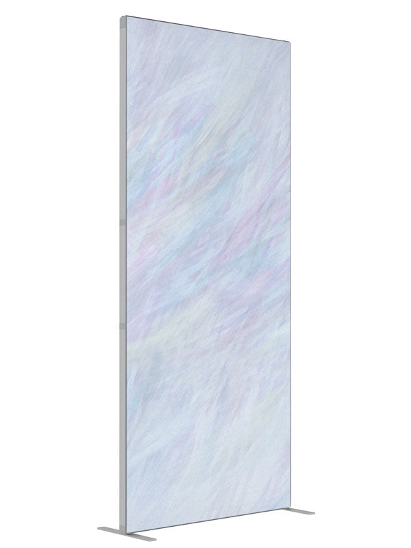 Brushed Rhapsody shown at an angled view, photography backdrop panel for Denny StudioEdge silicone edge frame, 3 ft