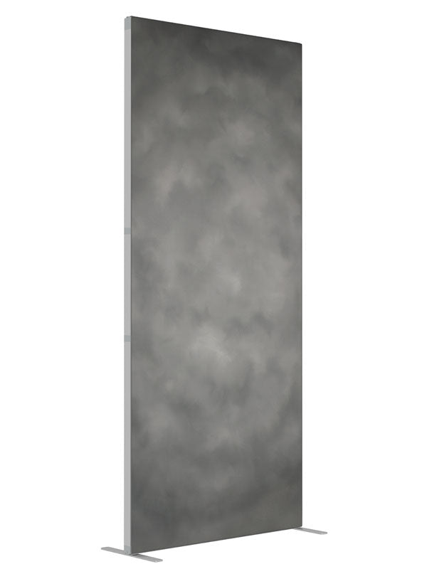 Burst shown at an angled view, photography backdrop panel for Denny StudioEdge silicone edge frame, 3 ft