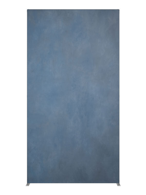 Cadet Blue and Grey, photography backdrop panel for Denny StudioEdge silicone edge frame, 4 ft