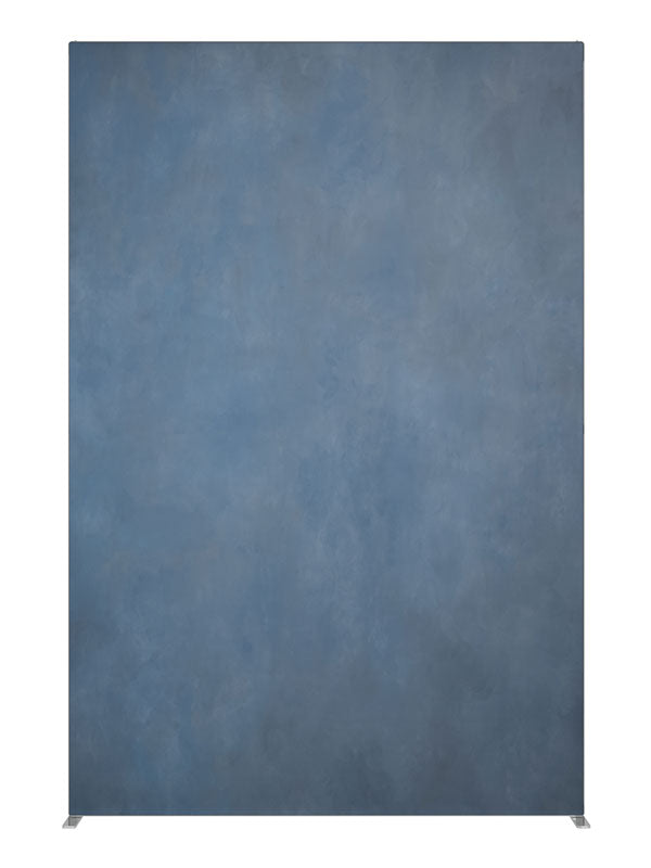 Cadet Blue and Grey, photography backdrop panel for Denny StudioEdge silicone edge frame, 5 ft