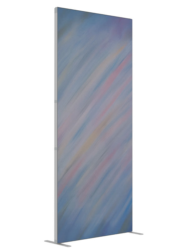 Candlelite shown at an angled view, photography backdrop panel for Denny StudioEdge silicone edge frame, 3 ft