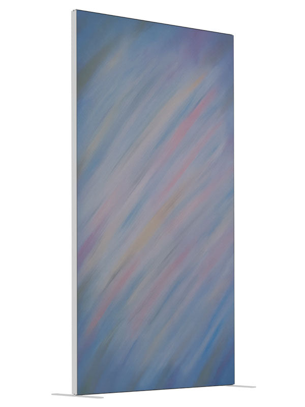 Candlelite shown at an angled view, photography backdrop panel for Denny StudioEdge silicone edge frame, 4 ft