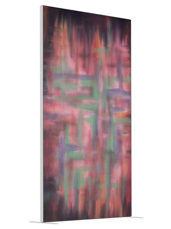 Candyman shown at an angled view, photography backdrop panel for Denny StudioEdge silicone edge frame, 4 ft