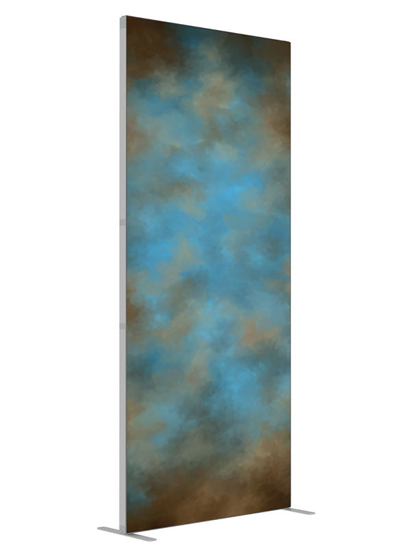 Canoli shown at an angled view, photography backdrop panel for Denny StudioEdge silicone edge frame, 3 ft