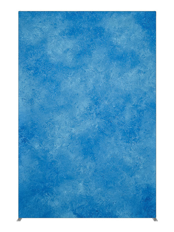 Caribbean Blue, photography backdrop panel for Denny StudioEdge silicone edge frame, 5 ft