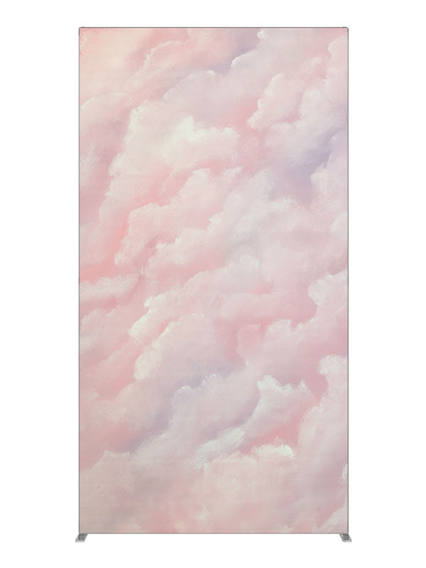 Carnation Dawn, photography backdrop panel for Denny StudioEdge silicone edge frame, 4 ft