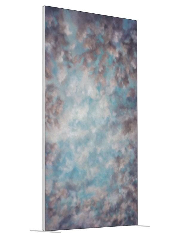 Cathedral shown at an angled view, photography backdrop panel for Denny StudioEdge silicone edge frame, 4 ft