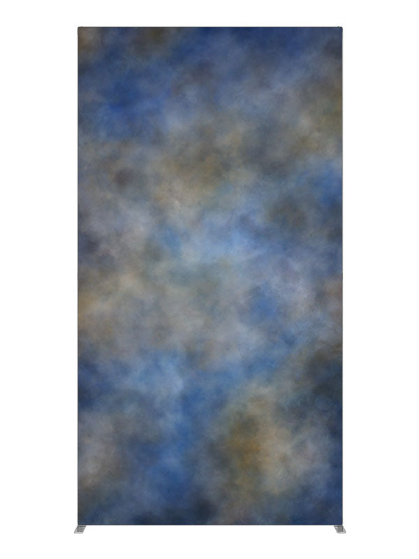 Celestial Blue, photography backdrop panel for Denny StudioEdge silicone edge frame, 4 ft